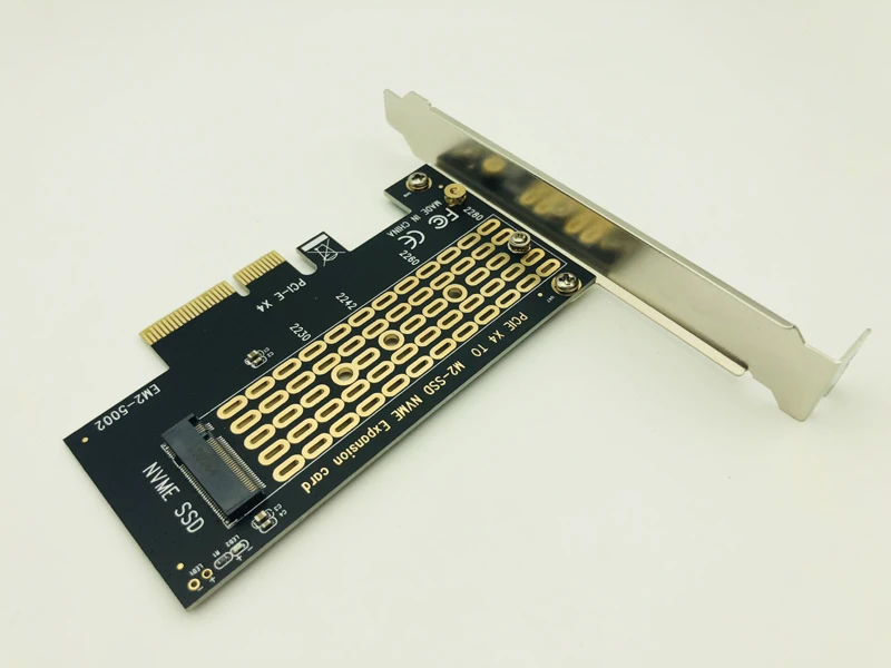 PCI-Express Pci-e 3.0X4 untuk M.2 NVME M Kunci Antarmuka Converter Adaptor Kartu M2 NVMe PCIe SSD riser Kartu untuk 2230 2242 2260 2280