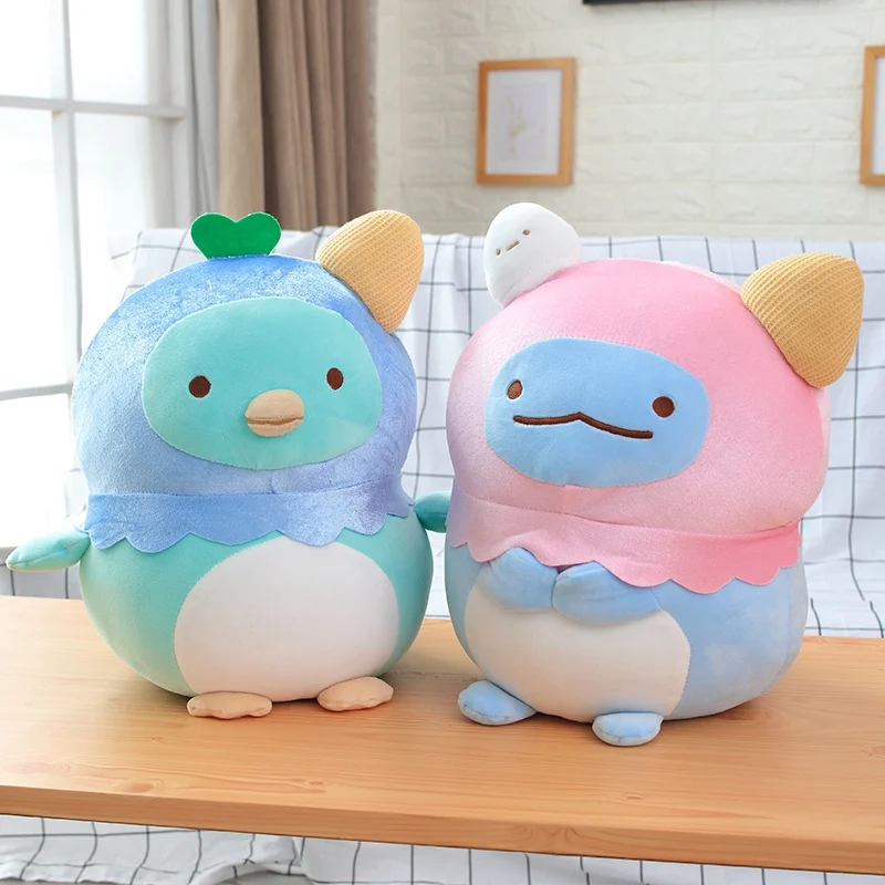 45 centimetri di Animazione Giapponese Sumikko Gurashi Peluche Angolo Bio Cuscino Coperta Morbida Animale Del Fumetto Bambola Del Capretto Di