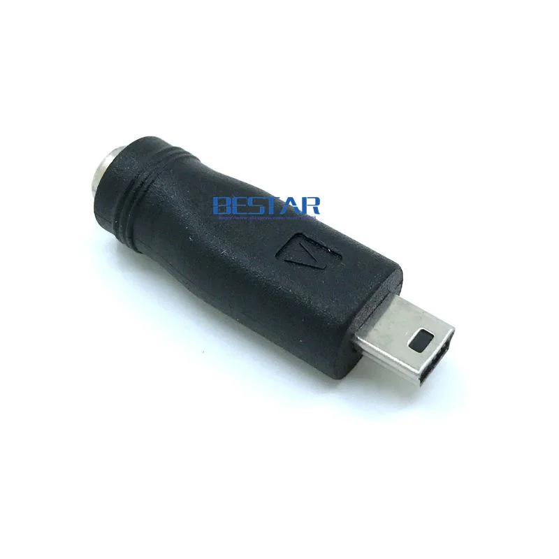 Conector de alimentación de 5 V CC USB 3.1 tipo C a adaptador de conector Mini/Micro USB de 5,5 mm x 2,1 mm compatible con dispositivos USB-C