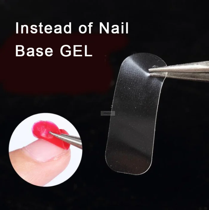 22 tips nail base gel guard sticker nail art tape base gel stick easy remove UV gel glue manicure tools protect Finger