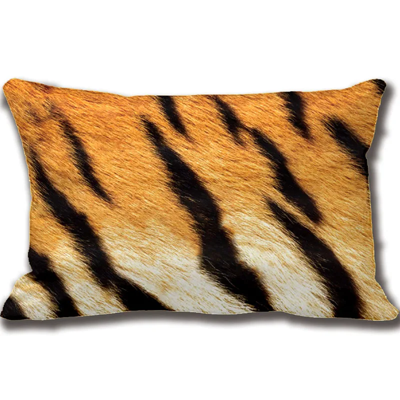 Tiger Stripes Pillow Decorative Cushion Cover Pillow Case Customize Gift High-Quility By Lvsure For Car Sofa Seat Pillowcase