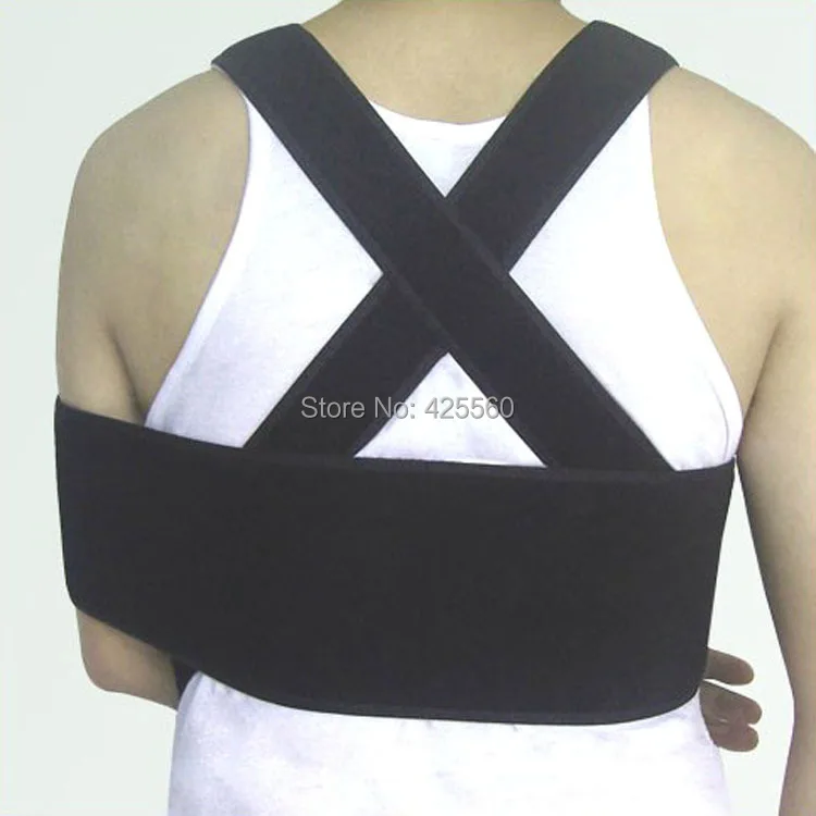 Universal Medical Shoulder Arm Sling Swathe Brace Reinforced Immobilizer Broken Arm Fracture Shoulder Dislocation