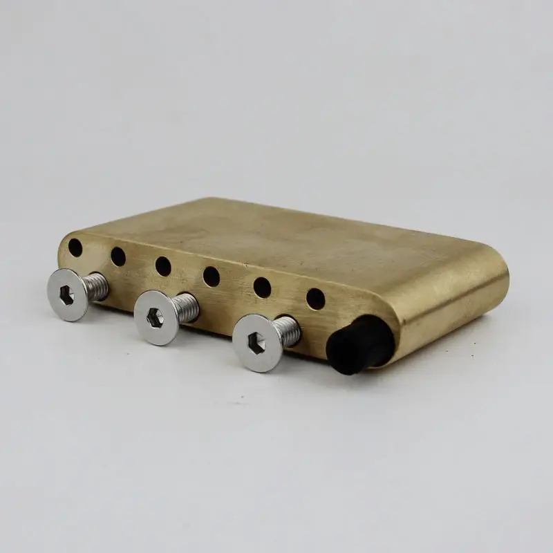 1 Piece Guitar Bridge Brass Block For PRS Style Tremolo Bridge