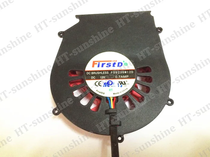 เดิมATI F Irstd FD9238M12D DC 12โวลต์0.7A 59*41*43*61*76มิลลิเมตรกราฟิกการ์ดพัดลม