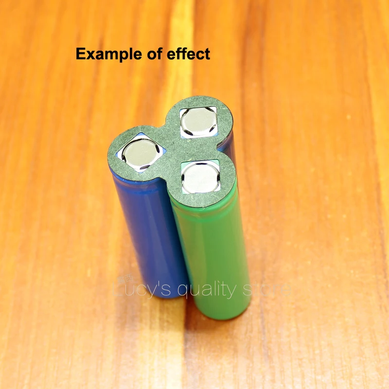 100 шт./лот 18650 литиевая батарея в упаковке, изоляционная прокладка, полые лицевые прокладки, 3 угла, ячменная бумага, изоляционная прокладка Meson