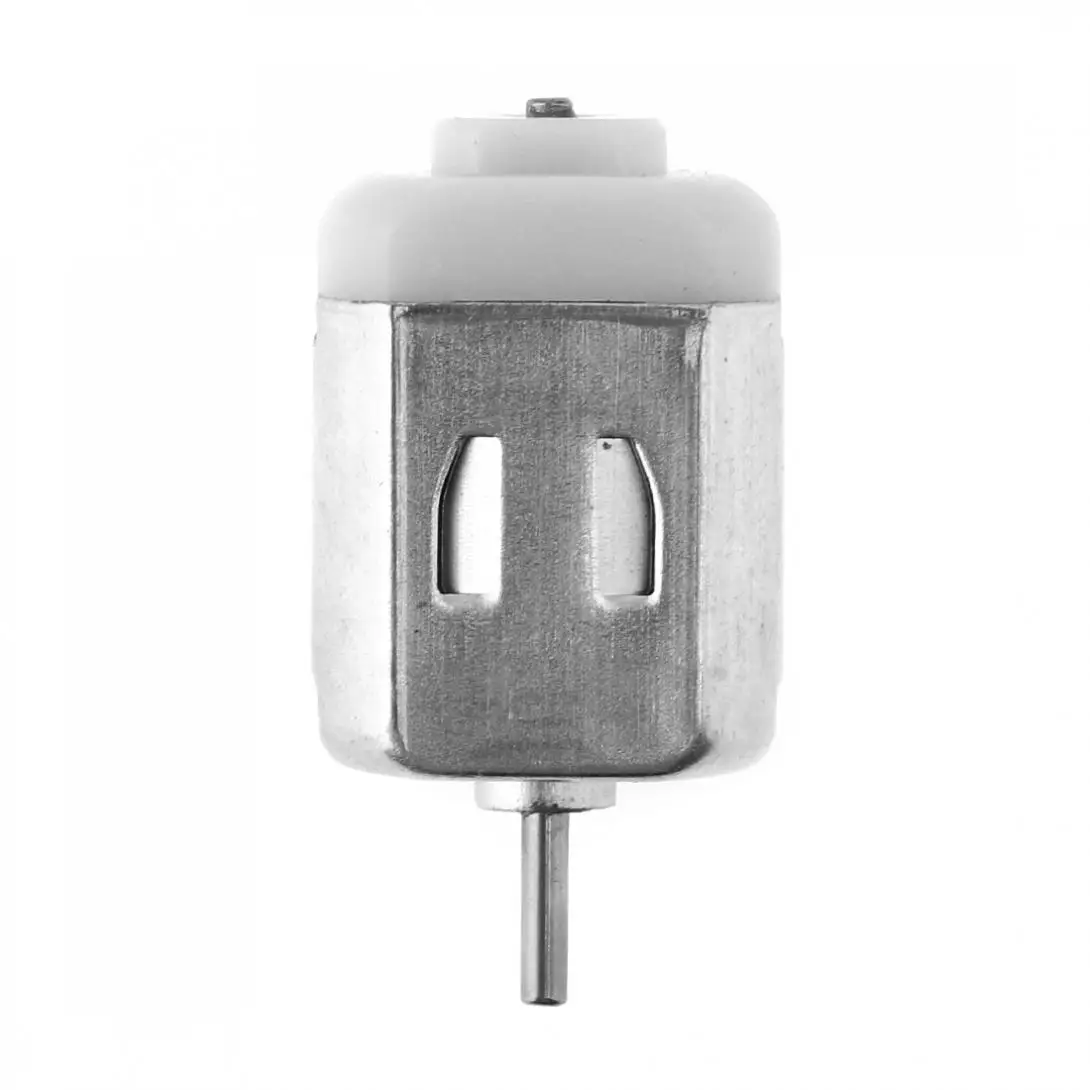 3 pz/lotto Mini 130 piccolo motore a corrente continua con diametro dell'albero di 2mm e da 1 a 6 volt per i giocattoli di modello