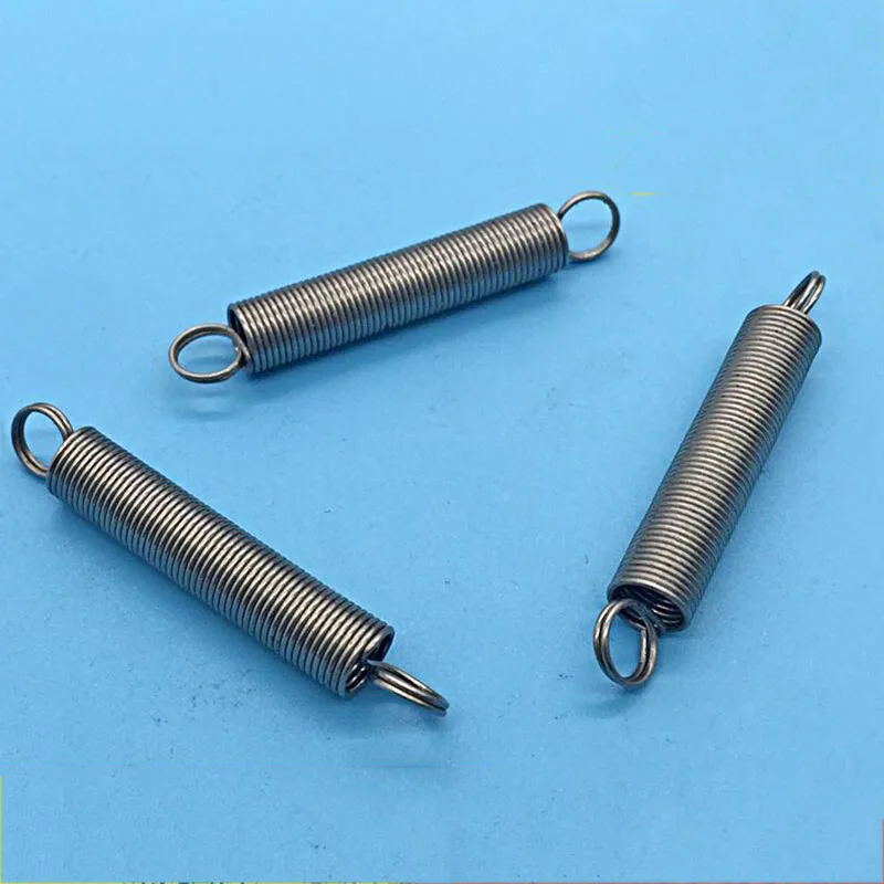 

Extension spring stainless steel hook 0.6MM diameter 6.5mm OD total long 44mm pull spring X20