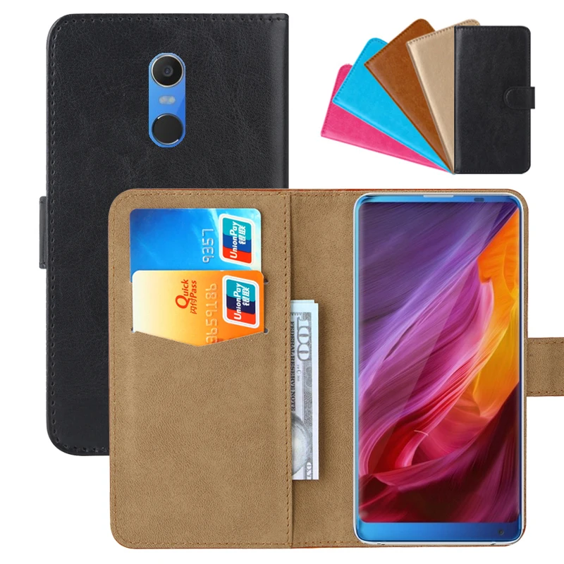 

Luxury Wallet Case For AllCall Mix 2 PU Leather Retro Flip Cover Magnetic Fashion Cases Strap