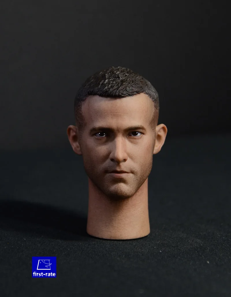 

1/6 Collectible Figures Accessories Ryan Reynolds Wade Headsculpt For 12" Action Figure Doll ,Not Included Body and Clothes B286