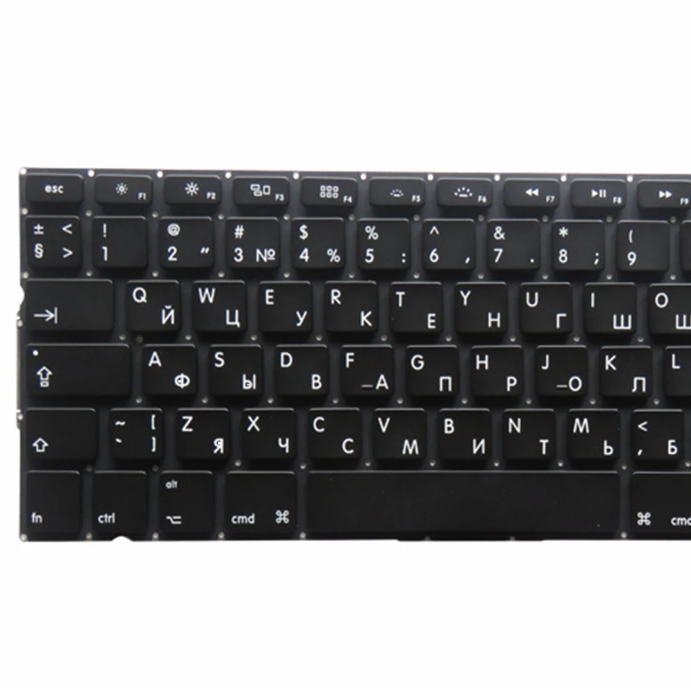 RU Black New Russian For Apple A1278 A1322 MB990 MC374 MC724 MD102 MB991 MC375 Laptop Keyboard