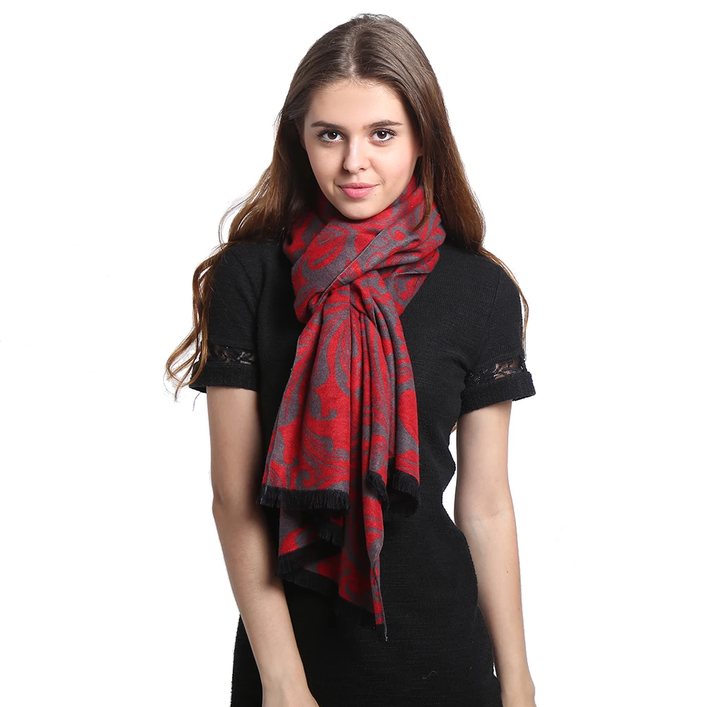 

[Long Scarf]Silk Shawl 63X195cm Winter Wool Shawl Warm Scarves Women Shawls New Arrival Wholesale