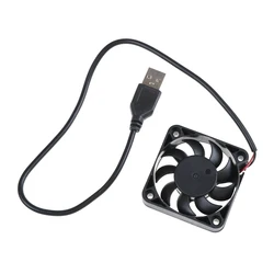 Conector USB de 5V, ventilador de PC de 4500RPM, disipador térmico, escape de CPU, reemplazo de ventilador de refrigeración, 50x50x10mm