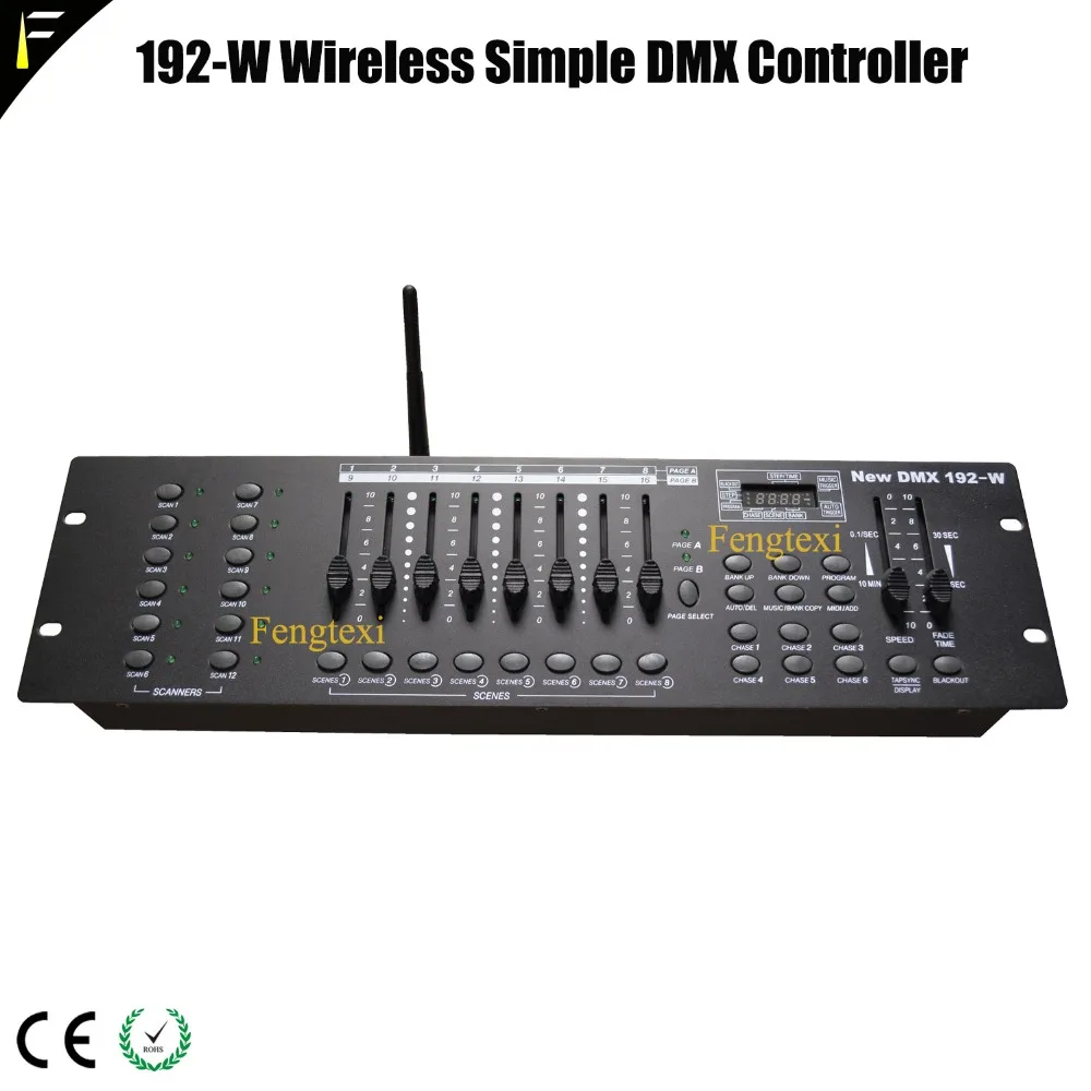 mesa e console portatil sem fio 24g dmx512 console para iluminacao palco controle dmx para performance casamento 01