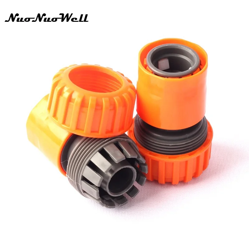 

2pcs NuoNuoWell 3/4" 20mm Quick Connector Tap Connector for Garden Micro Irrigation Watering Hose Pipe Fitting Adapter Coupling