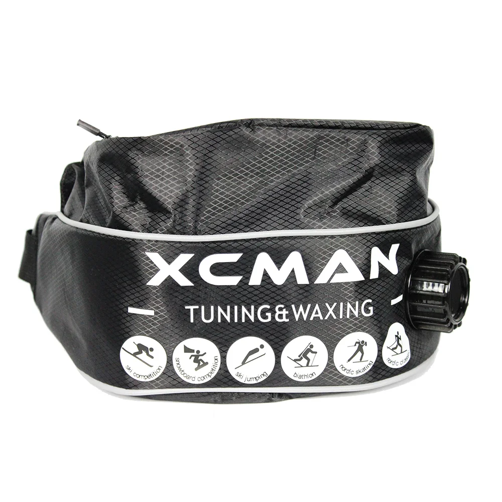 XCMAN XCMAN Insulated XC Drink Belt Bottle With Pocket for Boiling Liquids Heavy-Duty Thermo 1Liter