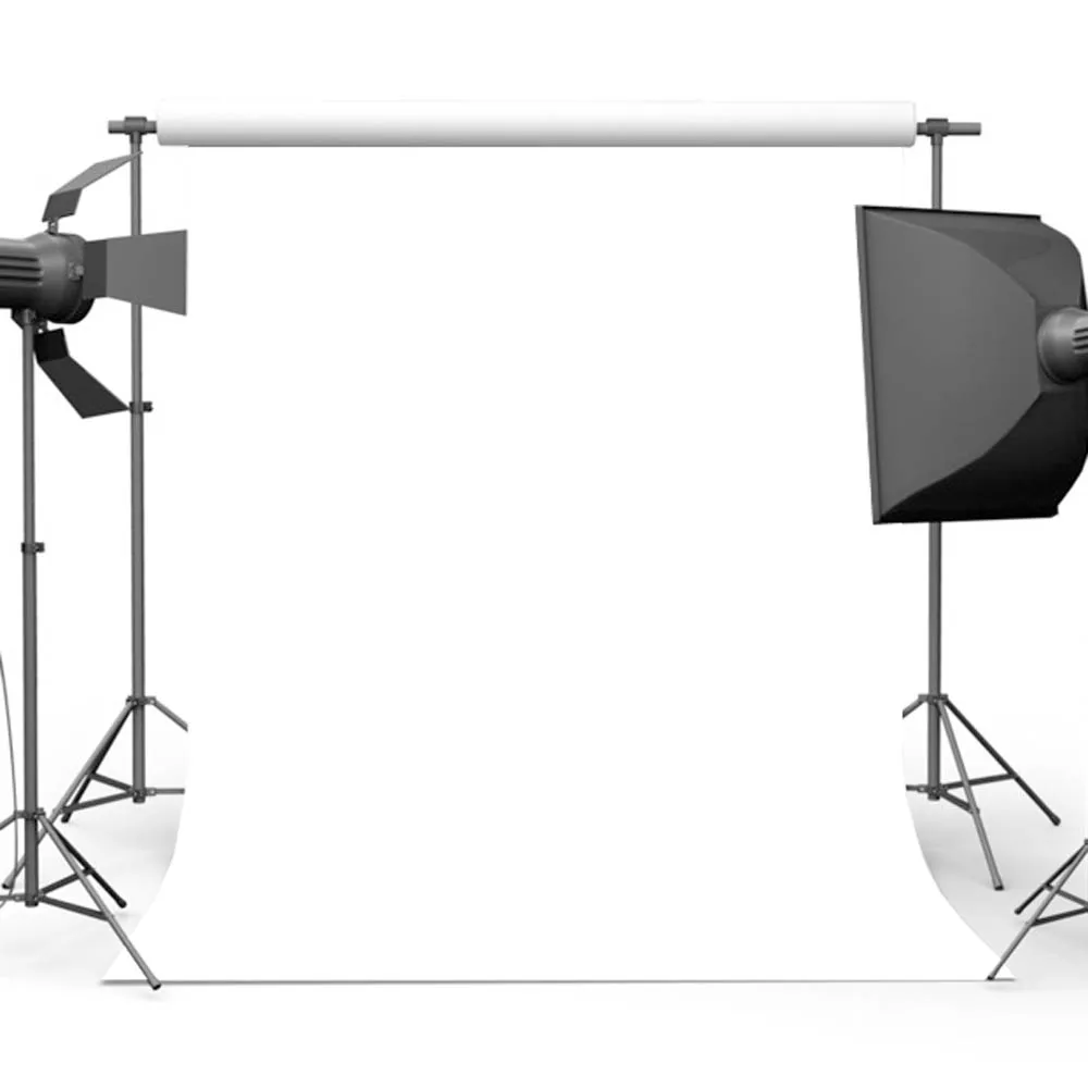 

Solid Color Backdrop for Photography White Photo Background for Photographers Studio Seamless MW-168