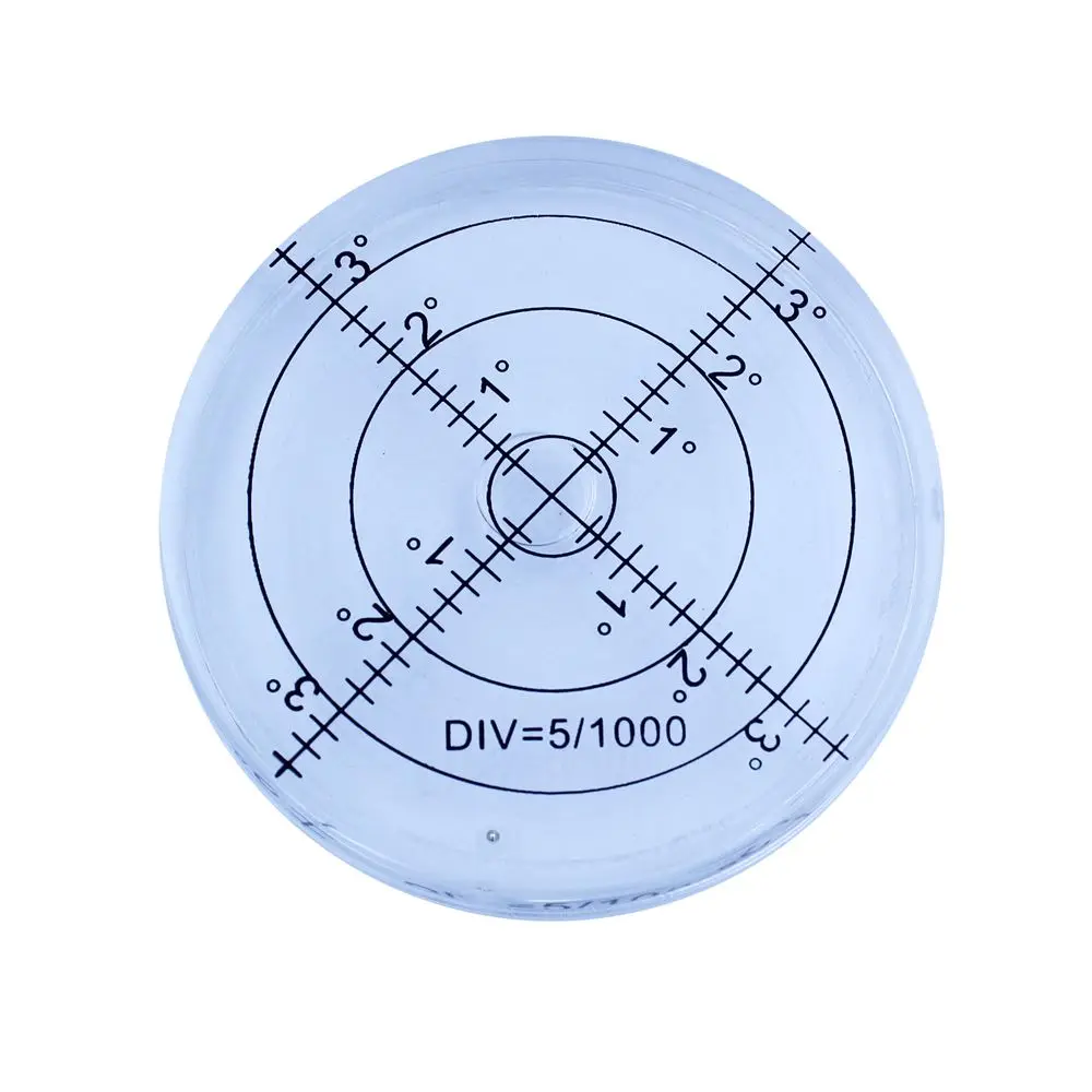 HACCURY 66*10mmHigh accuracy inclinometer Round spirit level Plastic Circular Horizontal instrument Construction Machinery level