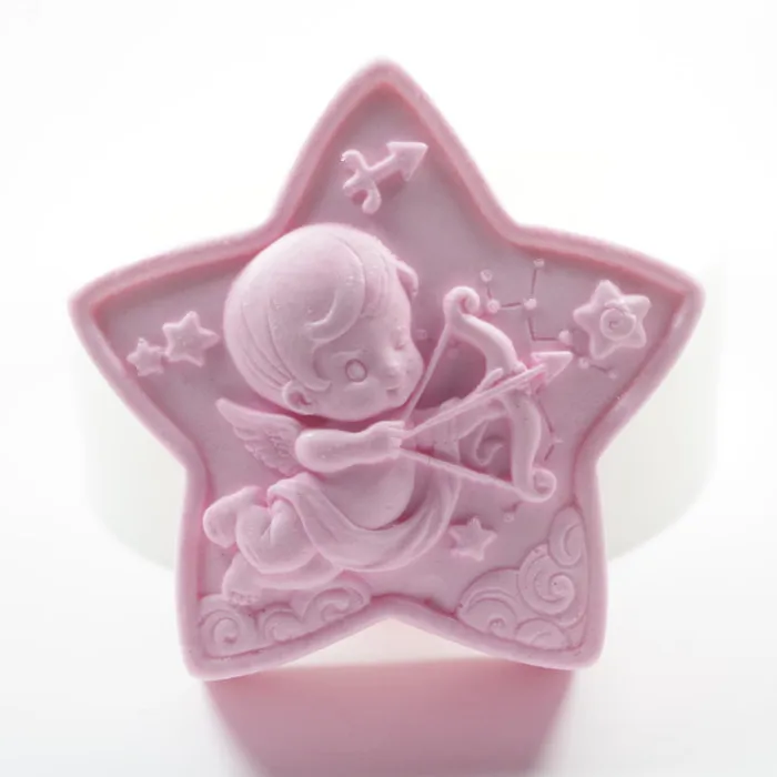 Sagittario costellazione Muffa S488 Mestieri Arte Artigianato Silicone 3D Soap Stampo Craft Stampo FAI DA TE Fatti A Mano Candela Stampi