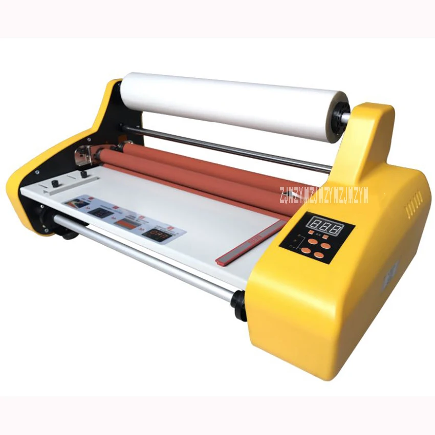 FM-380 paper laminating machine,students card,worker card,office file laminator.100% Guranteed photo laminator