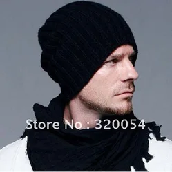 1pcs 2018 new Korean wool caps Winter fashion hats solid color knitted hats for men and women, multi-color, free shipping