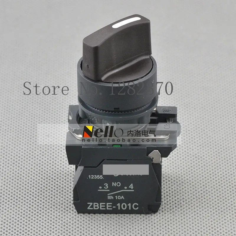 [ZOB] original original plastic 22mm XB5AD41C 2 selector switch gear self-reset 1 NO --10pcs/lot