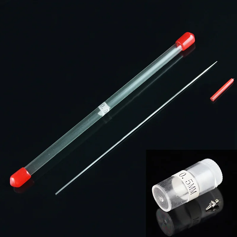OPHIR Airbrushing Thay Thế 0.3 mét 0.4 mét 0.5 mét Kim Phun Set cho Airbrush Gun Xịt Accessories_AC081 + AC082