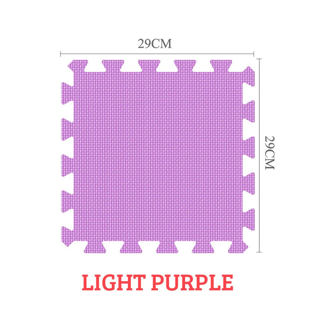 MQIAOHAM 1 pezzo 11,41 pollici * 11,41 pollici * 0,31 pollici Tappetino puzzle da gioco in schiuma EVA per bambini ad incastro