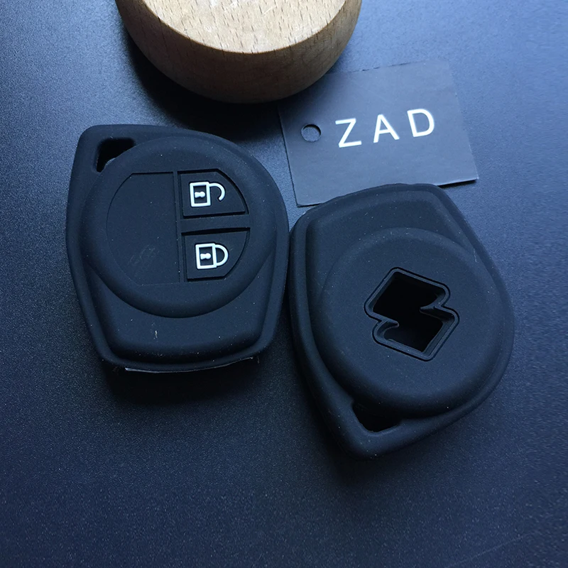 ZAD 2 button silicone car key case Key Cover For Suzuki For Amagatarai For Shangyue SX4 SWift Liana Alto Igins Esteem Baleno GR