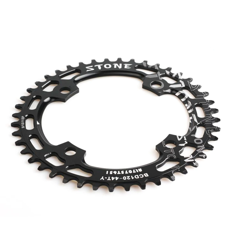 stone チェーンリング シングル 64,65,66T セット Stone Bike シングルチェーンリング BCD 120 ミリメートル 36T - 56T