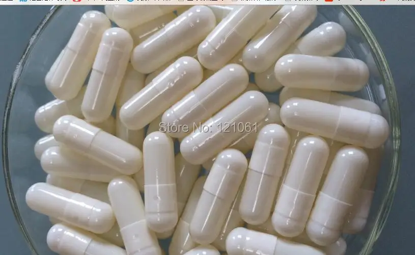 

00# 10,000pcs! white-white empty capsules size 00,hard gelatin empty capsules(joined or seperated capsules size 00, )