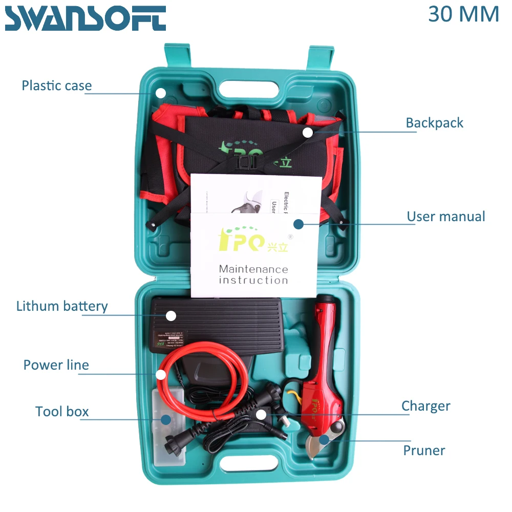 Wsp-1 wsp-1.1 electric pruning shears accessories table