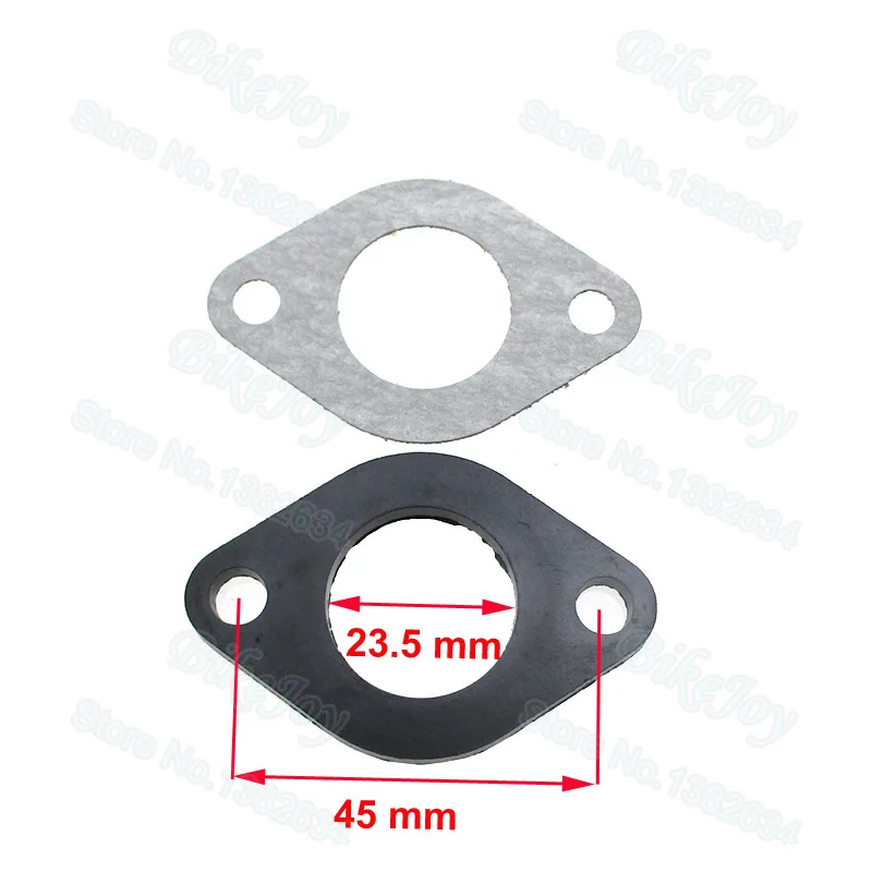 2sets/pack 23mm Intake Manifold Spacer Insulator Gasket For Pit Dirt Bike ATV Quad Go Kart GY6 Moped Scooter