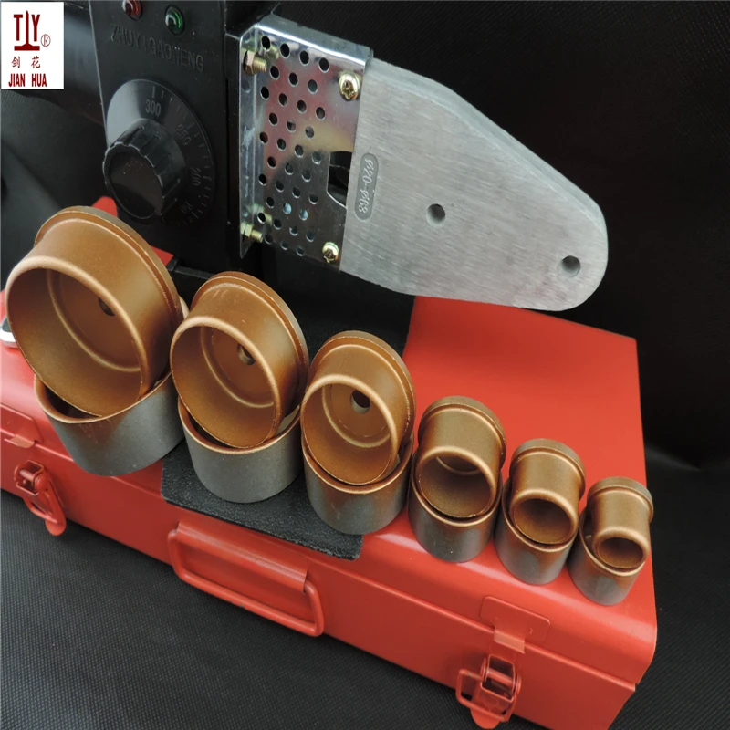 Plumber Tools Iron Box Temperature Controled Plastic Pipes Tube Welding Machine, PPR Pipe Welder AC 110/220V 20-63mm To Use