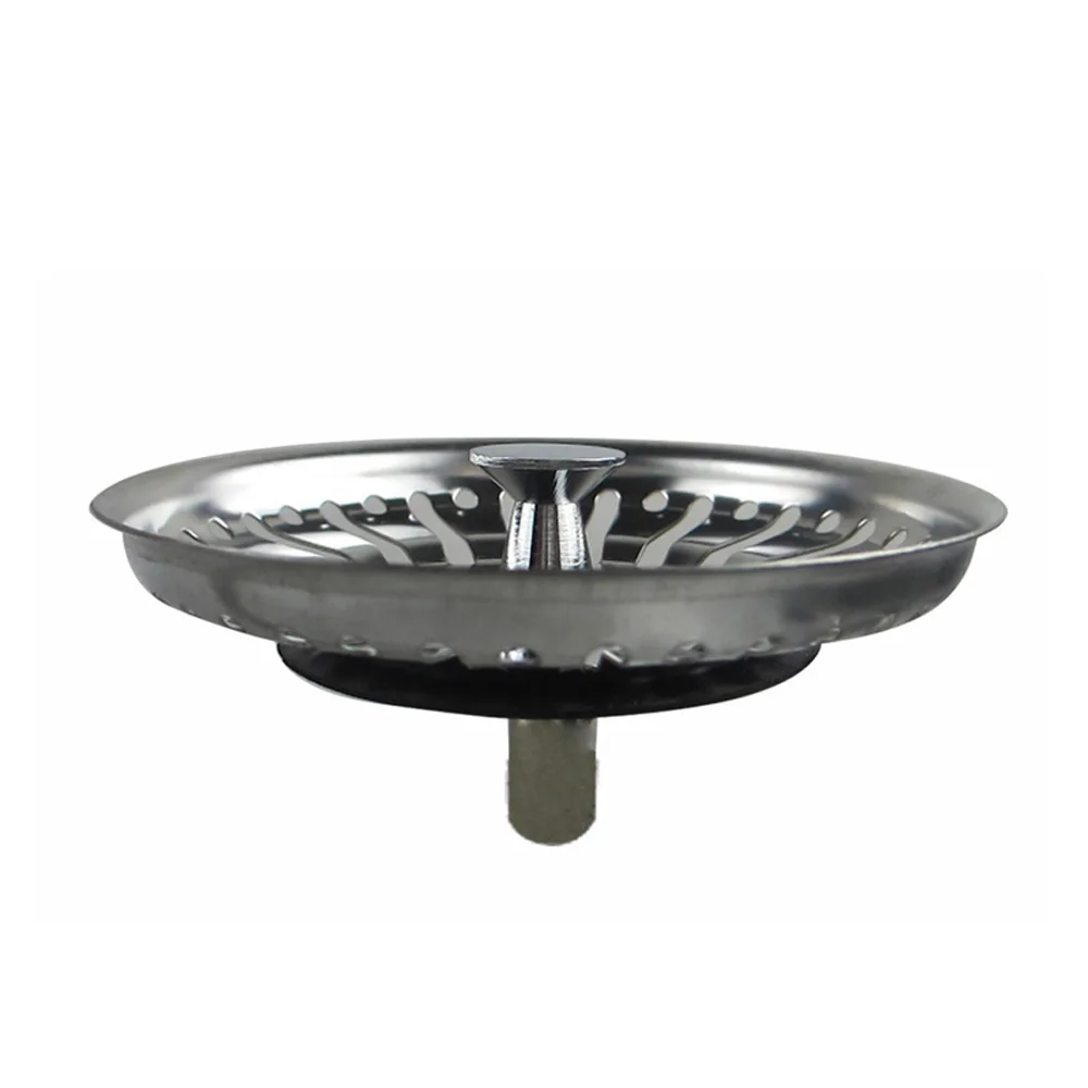 

Talea Sink Drain plug Stainless Steel Kitchen Sink Strainer Waste Plug Food Filter Rubber Plug