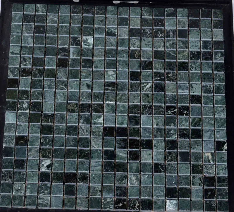 China Green Marble Stone Mosaic Tile for Floor Ceiling Wall tile decoartoin  MD-SG05