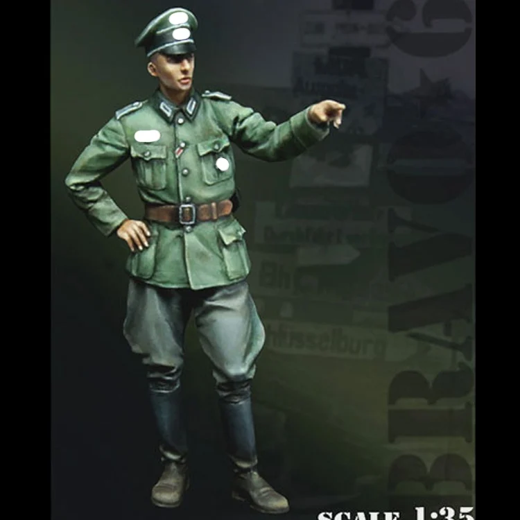 1/35 Herr Offizier, Harz Modell Soldat GK, WWII, Unmontiert und unpainted kit