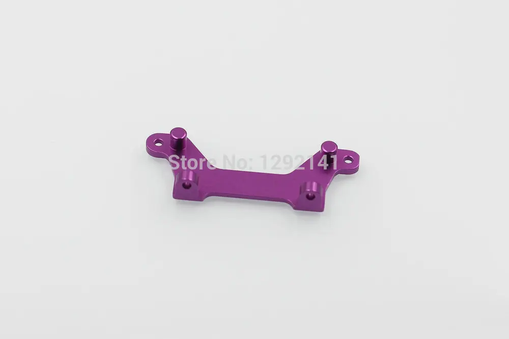 GTBRacing CNC Aluminum Rear Body Mount for HPI RS4 3 Evo Nitro (Silver / Purple )