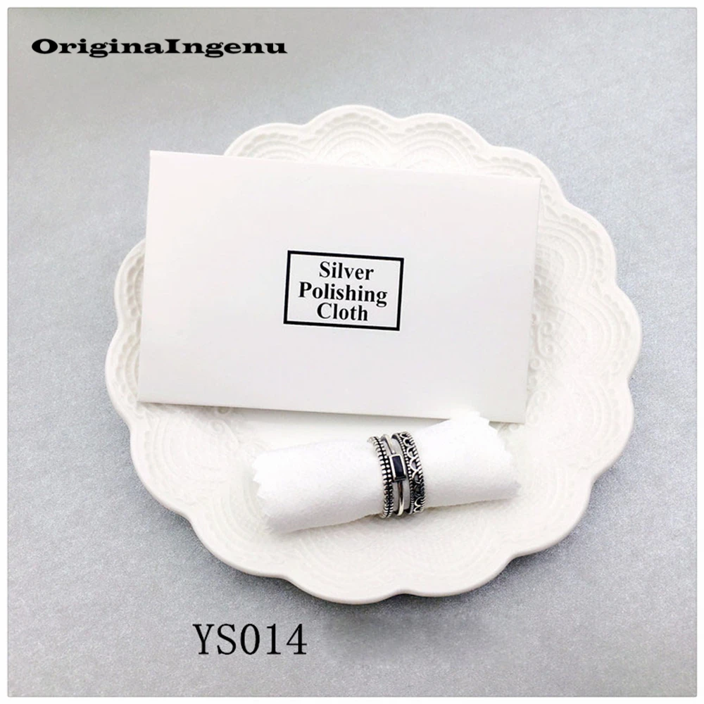 Silver Polish Cloth Unique Design Anti Tarnish Tools Wipe Maintain Sterling Silver Gold Jewelry Special Polishing Clean Jewelry