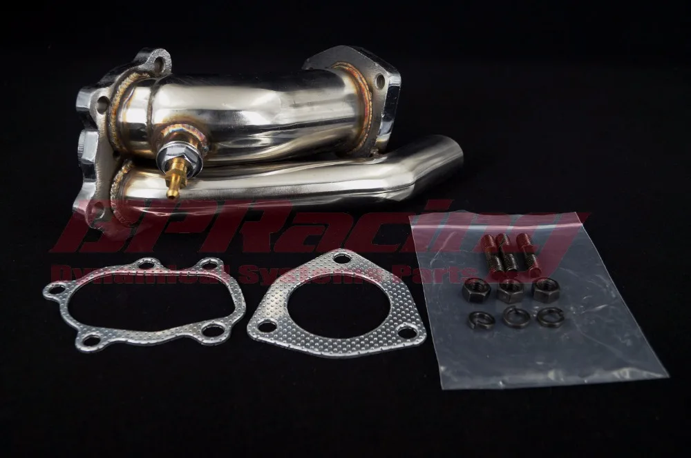 STAINLESS STEEL Turbo Downpipe Elbow Exhoust Outlet For SR20 240SX SILVIA S13 S14 S15