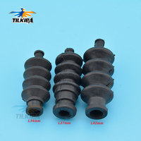 3pcs RC Boat L34/37/42mm Rubber Bellows  Radio Box Seals For Rc Boat