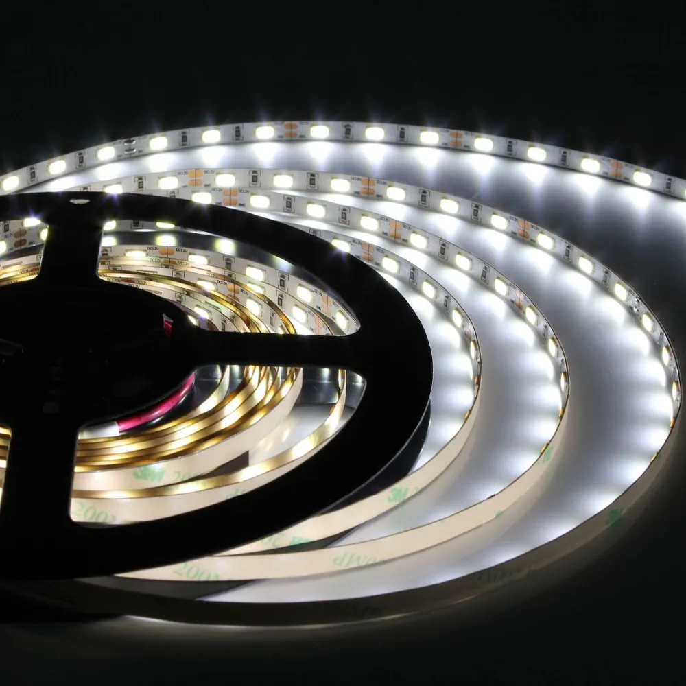 6mm FPC, LED 5630 Flexible strip light,  12V or 24V, 60LEDs per meter, 5meter a roll/ a lot.