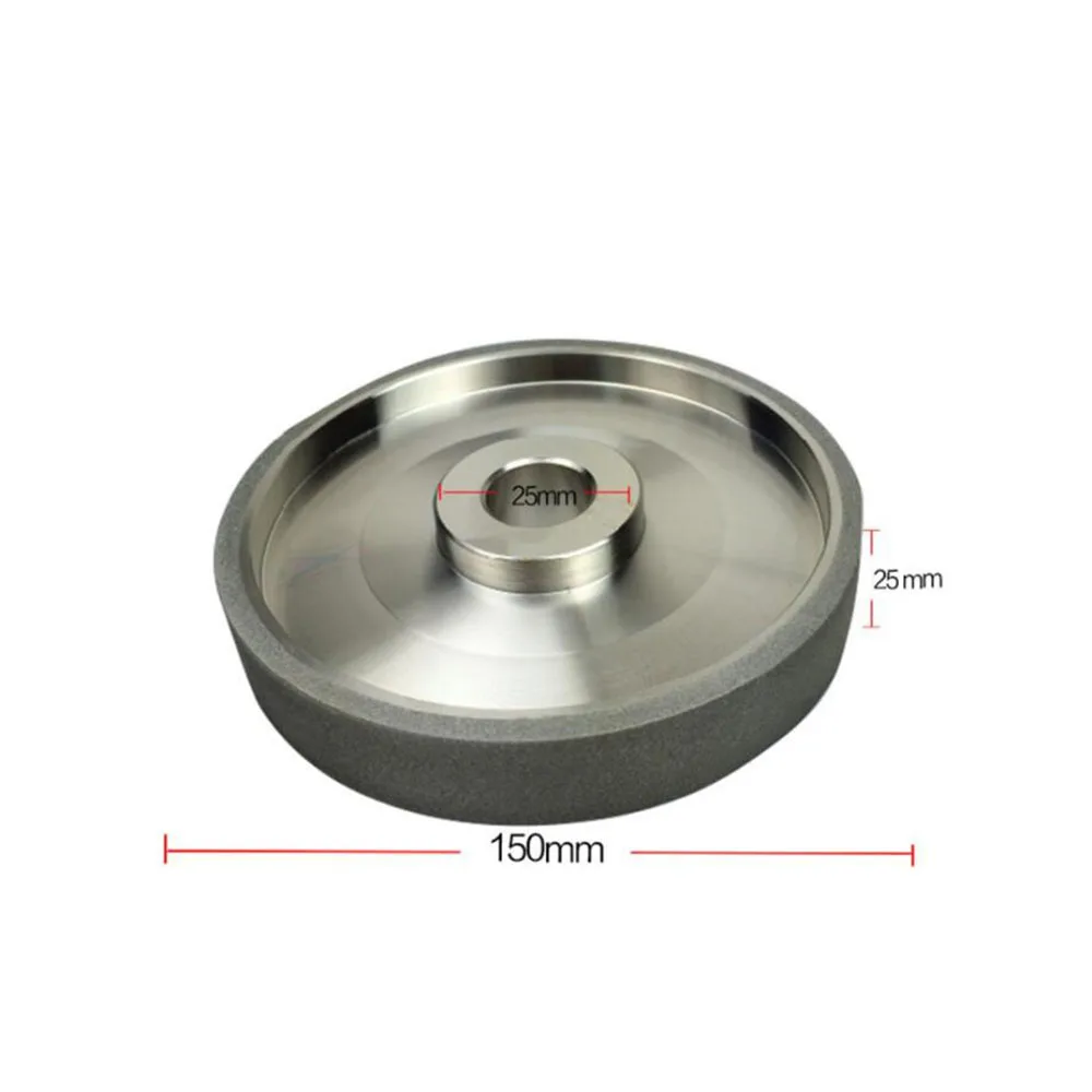 

Grinding Wheels DMD100 Grit Diamond CBN Grinding Wheel Diameter 150mm High Speed Steel For Metal stone Grinding Power Tool