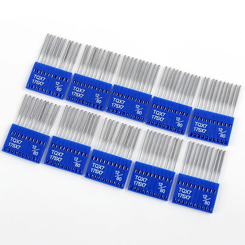 100pcs TQX7 TQ7 175X7 90/14# 16# 18# 11# 12# 9# QXYUN sewing needles accessory for industrial sewing machine