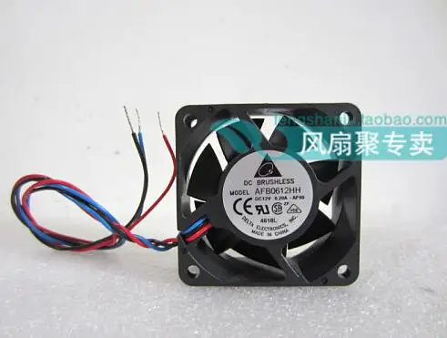 

Original 12V0.20A 6CM 60*60*25 AFB0612HH-AF00 3 line double ball fan