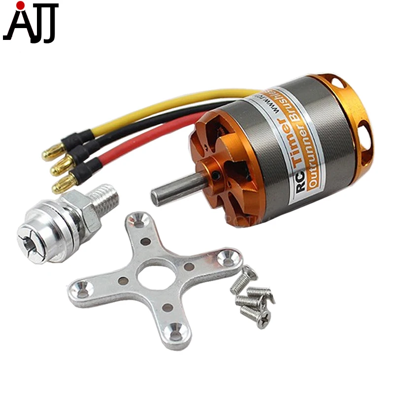 RCTimer 3548 1100KV 900KV 790KV Outrunner Brushless Motor 5.0mm Shaft 70A ESC for DIY RC Multi-Rotor Quadcopter Helicopter