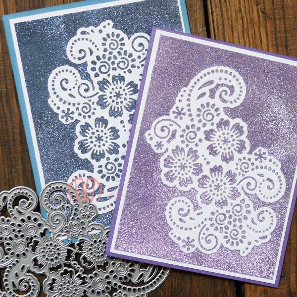 Mai flower lace fallen petals 2 Metal Cutting Dies Stencils for DIY Scrapbooking photo album Decorative Embossing DIY Paper Card