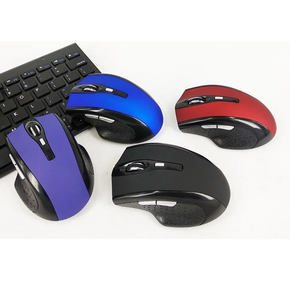 

CHYI Wireless Bluetooth Mouse Ergonomic Rechargeable Mute 800/1200/1600 DPI BT 4.0 Optical with Wrist Rest Mice Pad Kit For PC