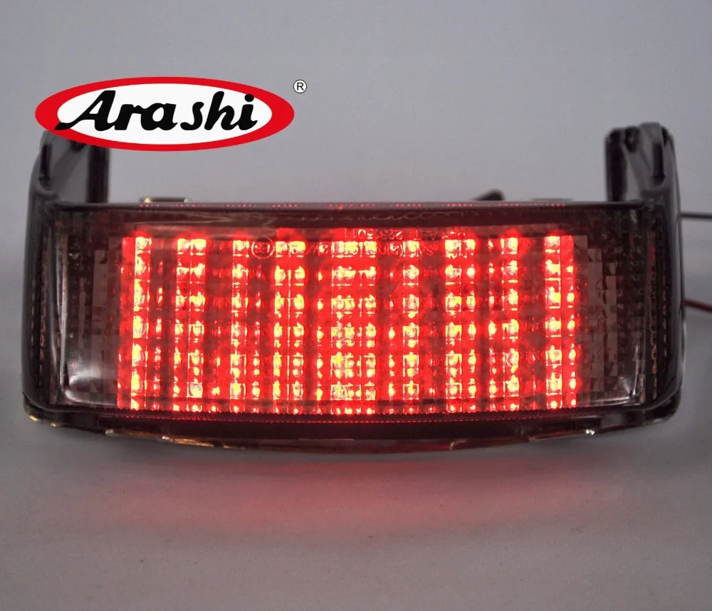 Arashi – support de plaque d'immatriculation de moto, clignotant, feux arrière LED, feux de freinage, pour Honda CBR600 F2 F3 CBR 1991 1996 600