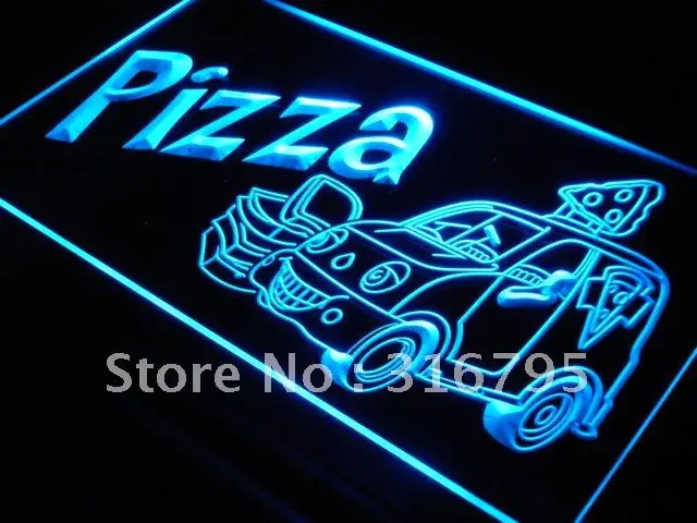 s024 Pizza To Go Delivery Service NEW LED Neon Light Light Signs On/Off Switch 20+ Colors 5 Sizes