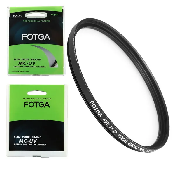 FOTGA 52mm UV Protection Lens Filter Ultra Slim Professional MC Multi-coated UV Ultra-violet for Canon Nikon